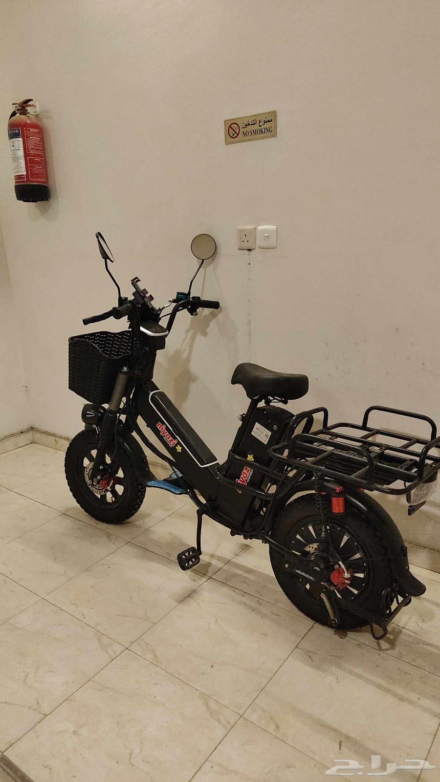 دراجة كهربائية بحالة ممتازة64493083719427111