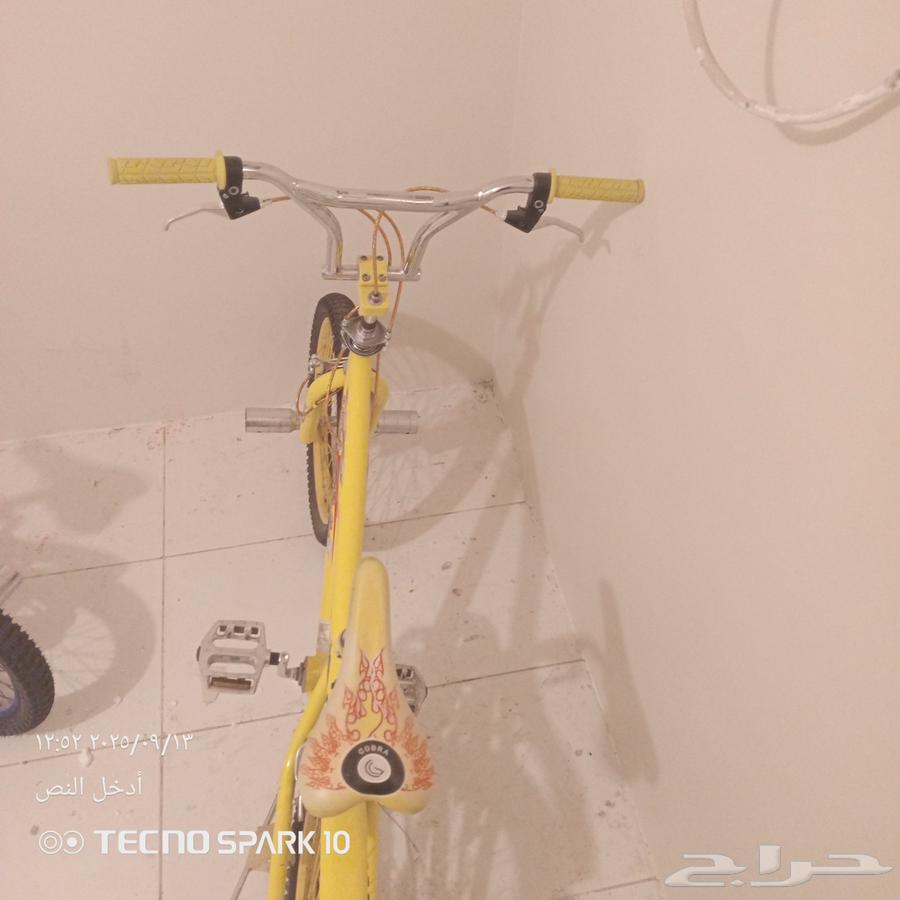 سياكل اثنين الاصفر مقاس 20 الازرق 16 نضيفه جميعها كوبرا64489184488577111