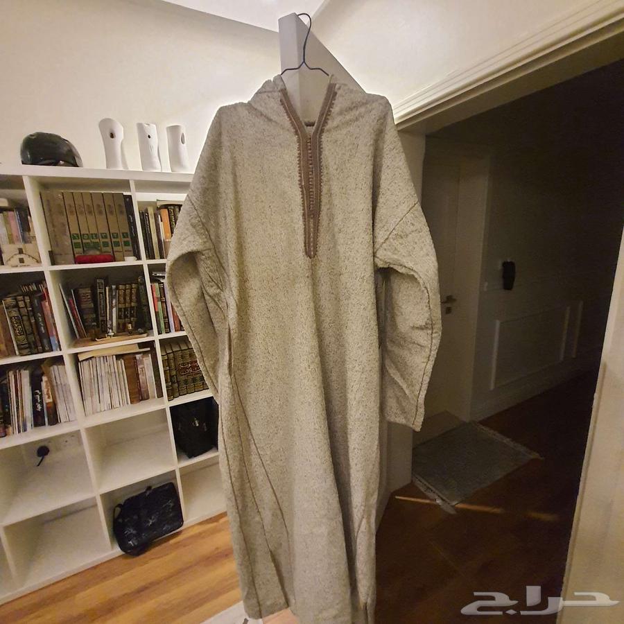 ثوب مغربي جلابية شتوية رجالية64487897093122112