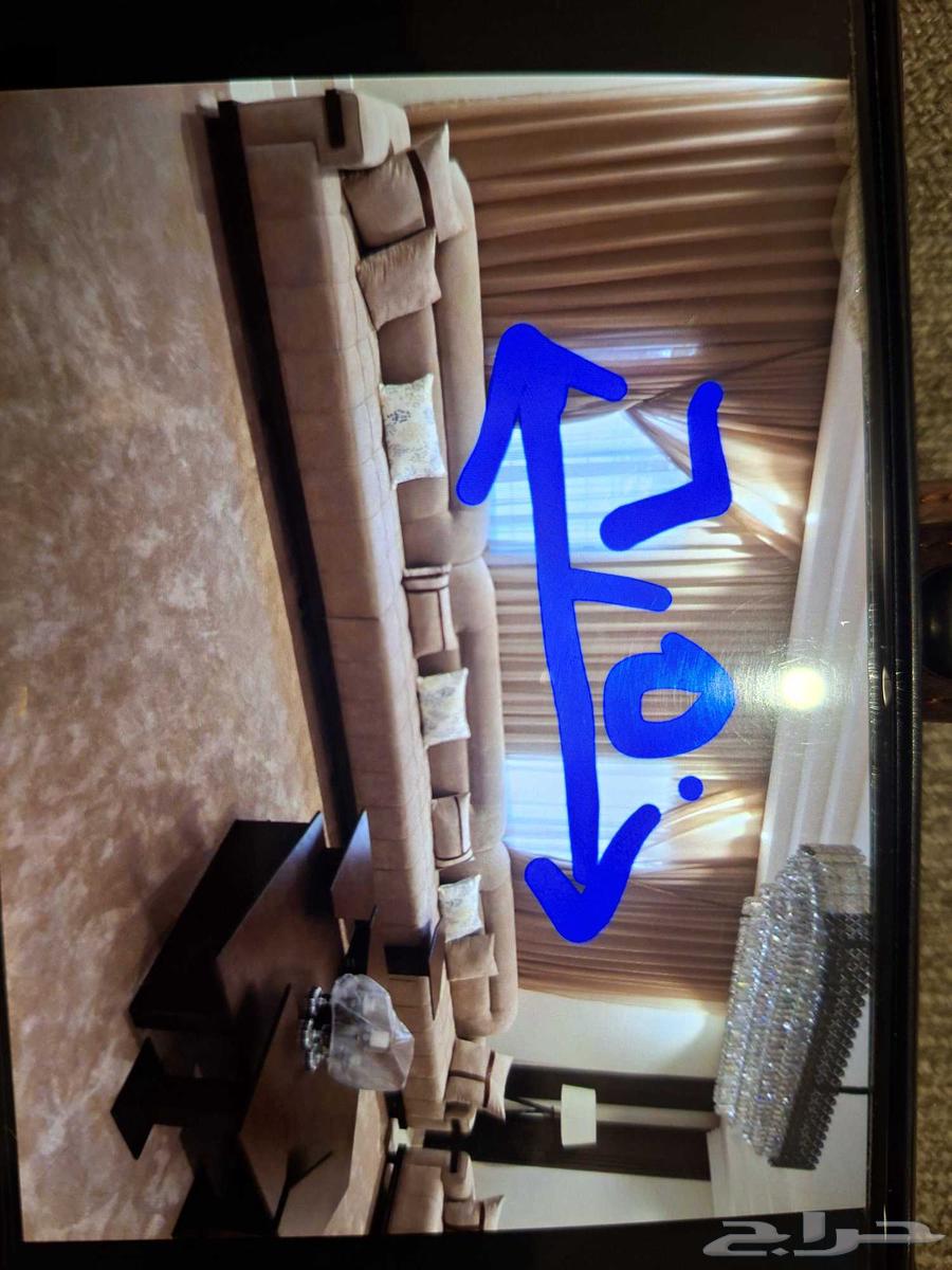 كنب شبة جديد طاولة كبير وصغيرة موكيت ستارة طاولة تلف64492676926210113