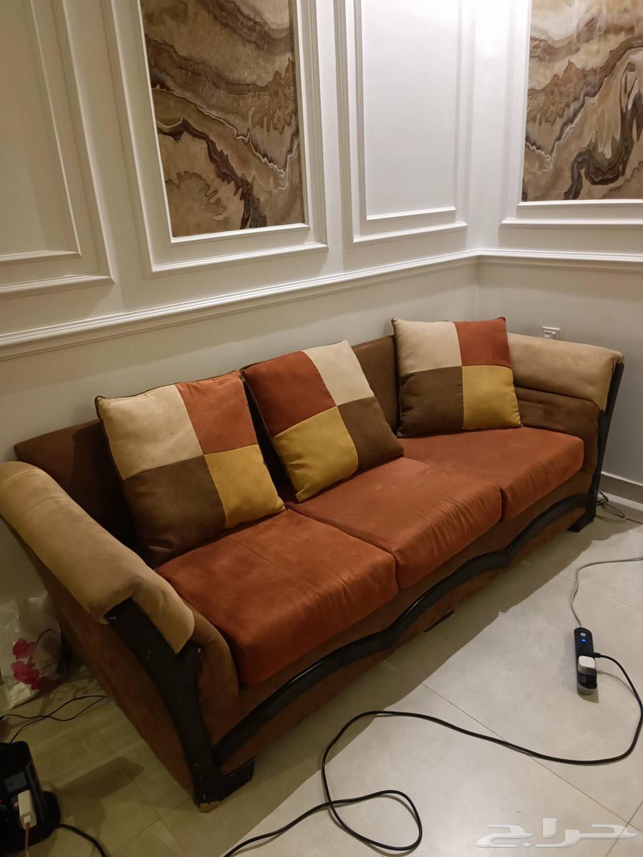 كنبة للبيع استعمال جدا خفيف64491687155201111