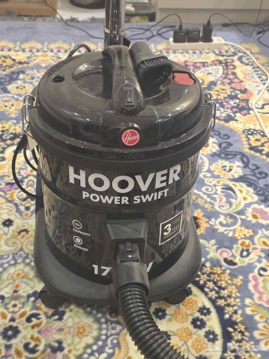 Hoover 15-liter vacuum cleaner with warranty, very light use, like new condition64492894367874110