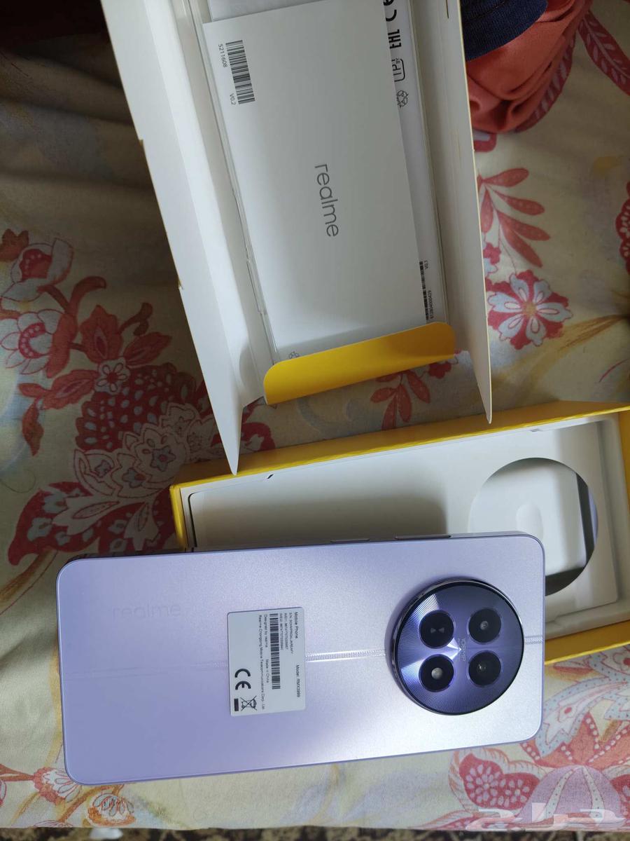 ريلمي 12 جديد بكرتونته وبيعه لأسباب شخصيه64488104682498111