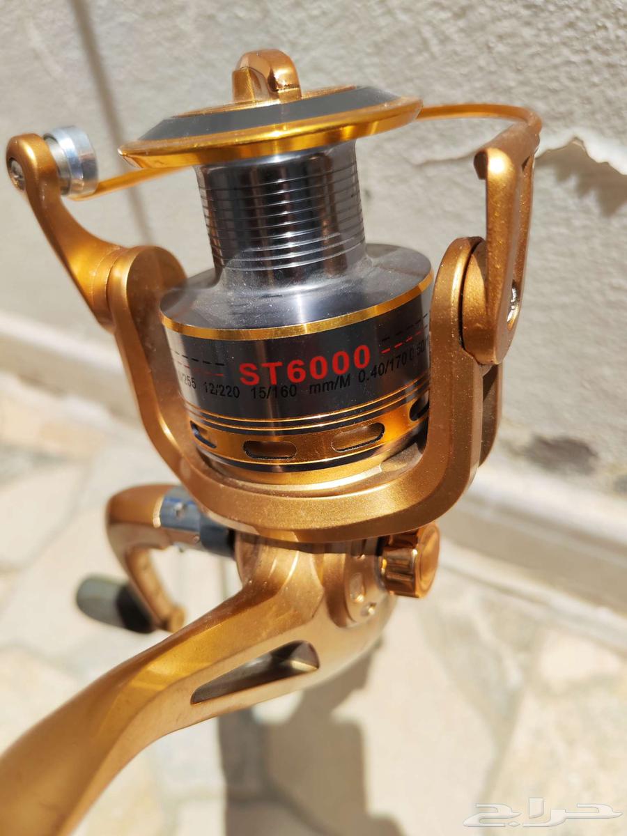 Casting rod with a 6000 new unused machine64488644110593111