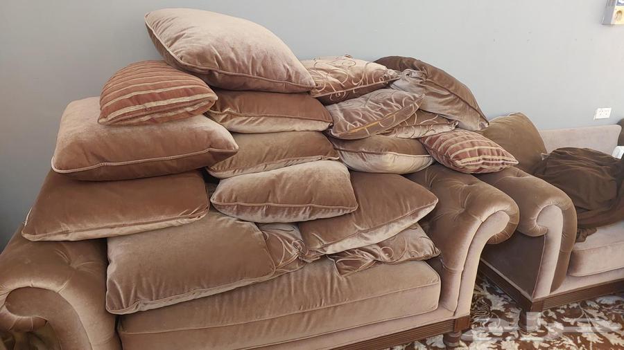 كنب جديد من هوم سنتر 5 قطع للبيع64489600784130110