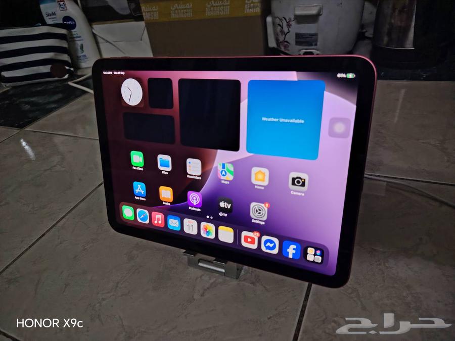 آبل آيباد A16 بسعة 128 جيجابايت64491279459843112