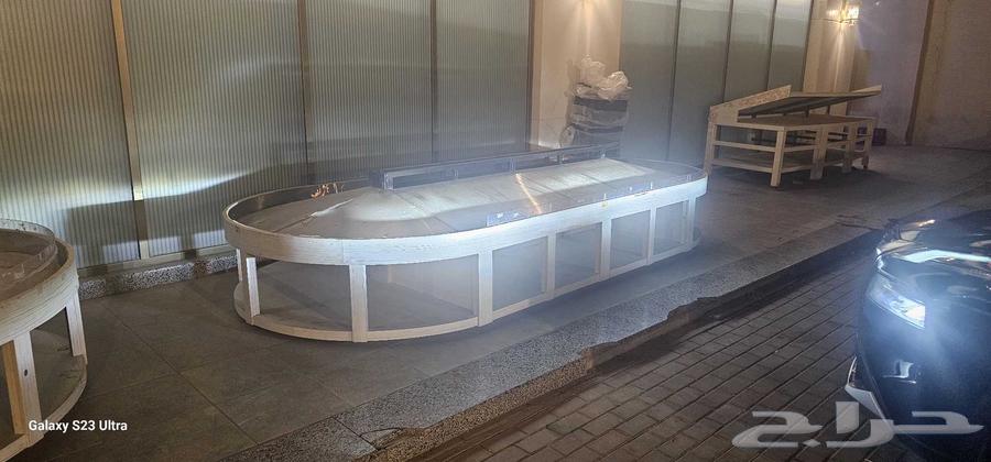 طاولات خضار استيل للبيع شبة جديد64490993615235111