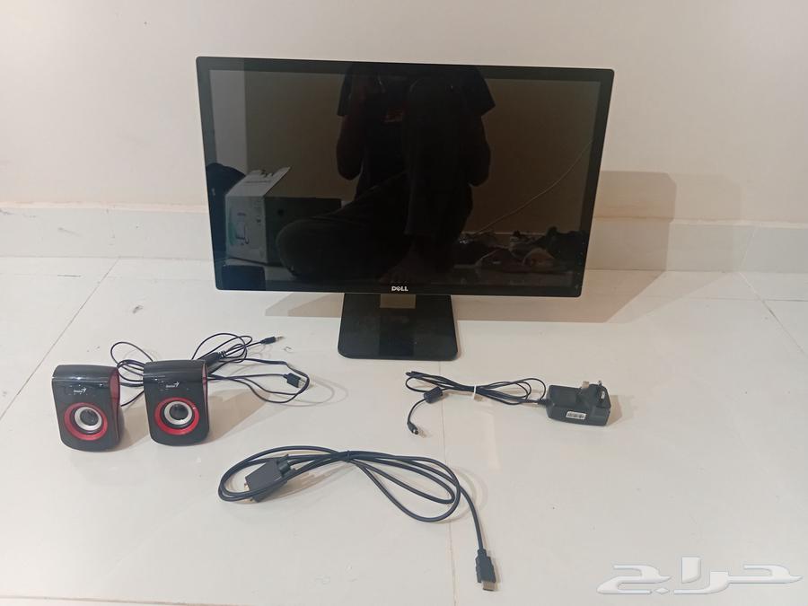 شاشةDELL بوصة27 فل اتش دي لها مدخل اتش دي مع السماعت حقتها64493368091009110