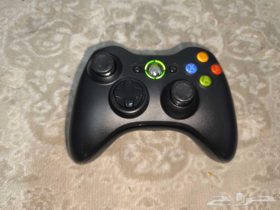 يد اكس بوكس 360 مع بطاريات تنشحن والسلك بدون اي مشاكل64489986426242110