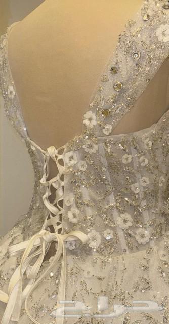فستان عروس روعه وفخم ومليان سوارفسكي64486634195331111