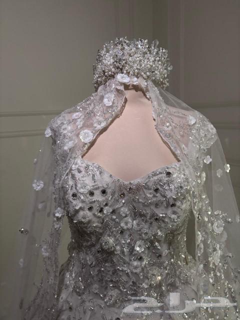 فستان عروس روعه وفخم ومليان سوارفسكي64486634195331110