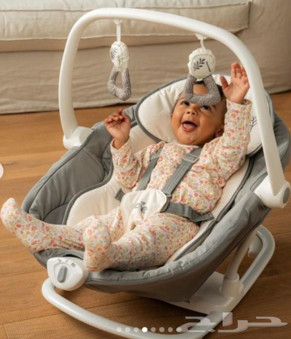 مرجوحة Joie sansa 2in1 ومشايه غذاية ومقعد سيارة للرضع.64491877741058111