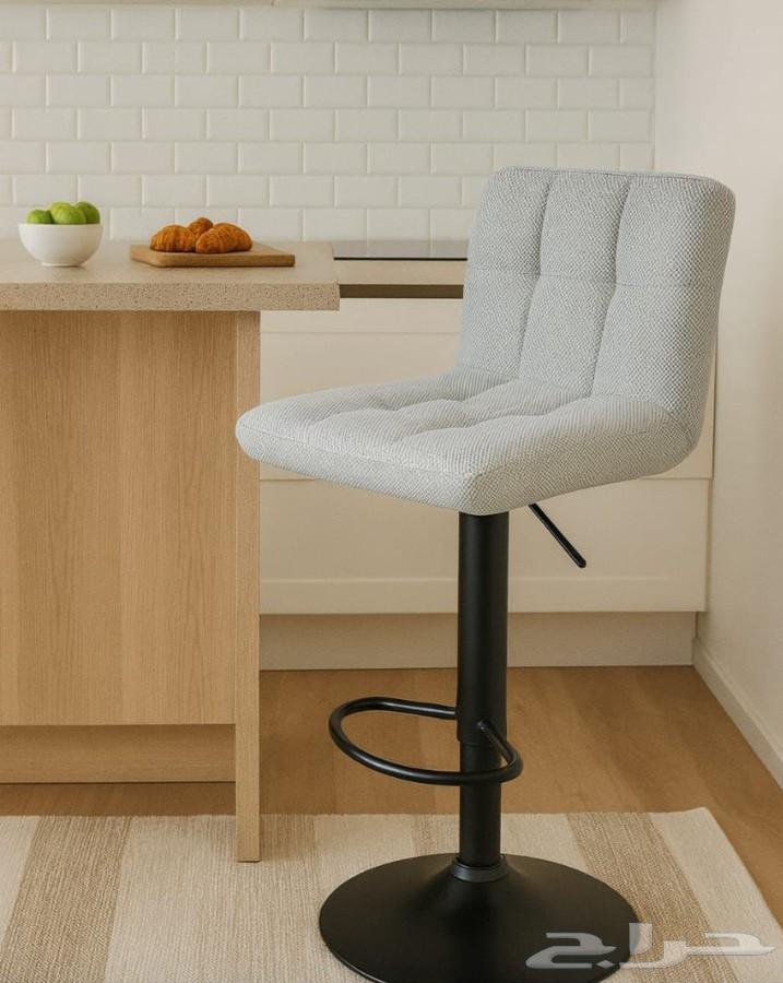 كراسي بار قماش كتان شكل جديد وأنيق يضيف لمسه لمنزلك64489586570369110