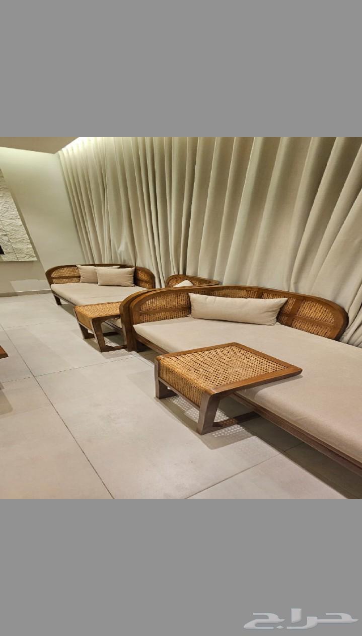 تفصيل كراسي اومجلس بسعر موميز تصنيع جديد خشب سوادي64490951612035113