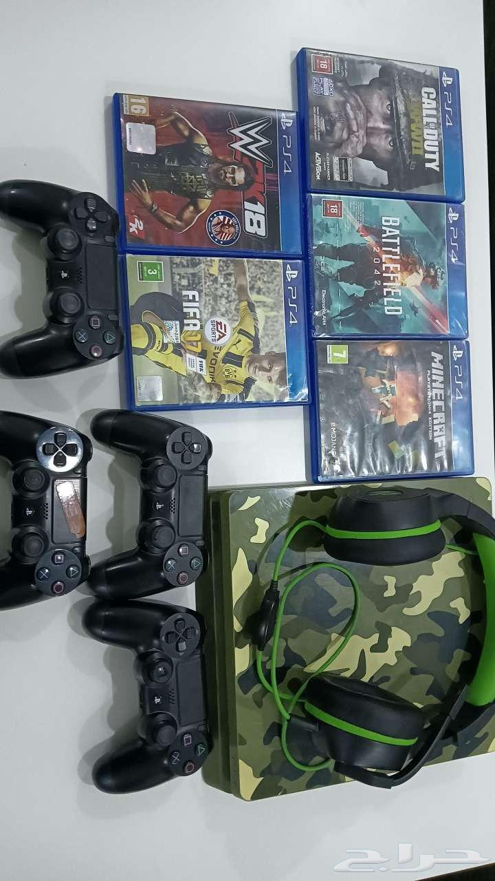 سوني 4 للبيع مع 4 ايادي واشرطه64494139953026112