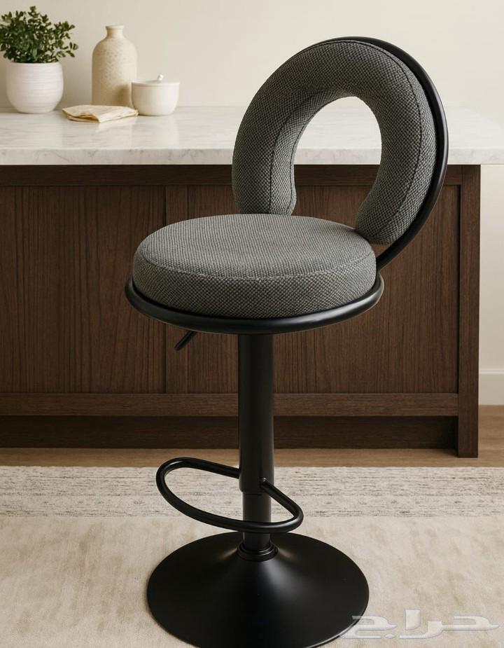 كراسي بار قماش كتان شكل جديد وأنيق يضيف لمسه لمنزلك64489586570369114