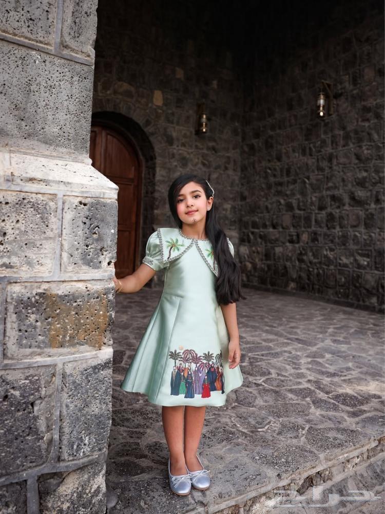 فستان اليوم الوطني جديد وانيق64493809552898112