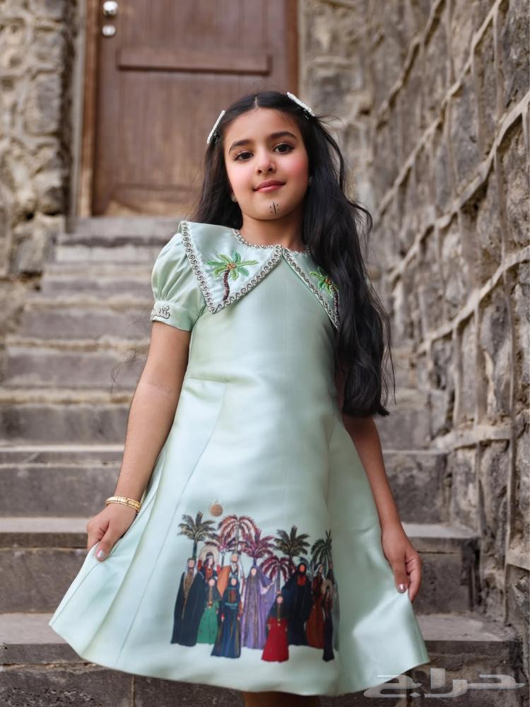 فستان اليوم الوطني جديد وانيق64493809552898113