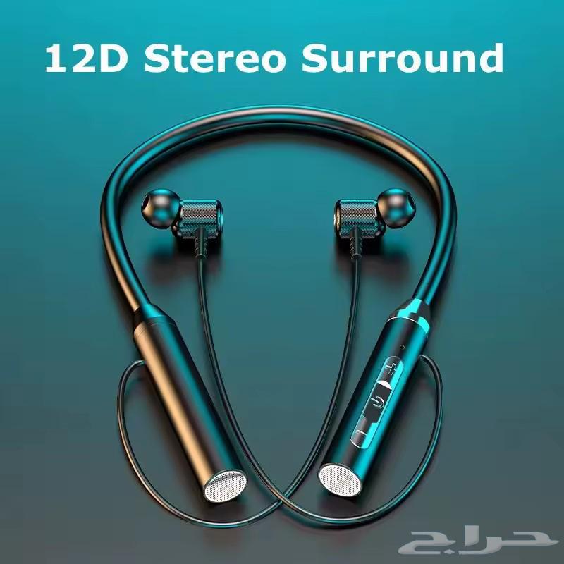 Wireless Bluetooth Earphones 12D Stereo, Comfortable Design and Clear Sound64487291891714111