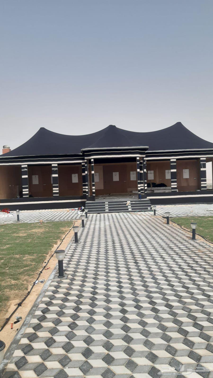 تركيب وفك ونقل وتجهيز خيام ملكيه . وعاديه و تركيب مضلات64391308117122110