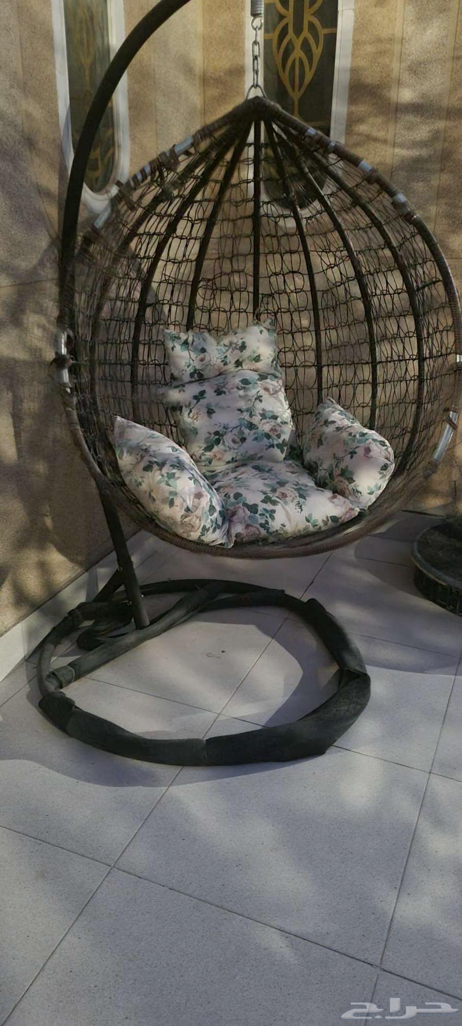 كرسي هزاز معلق مرجيحة للحدائق والاحواش64492339191297113