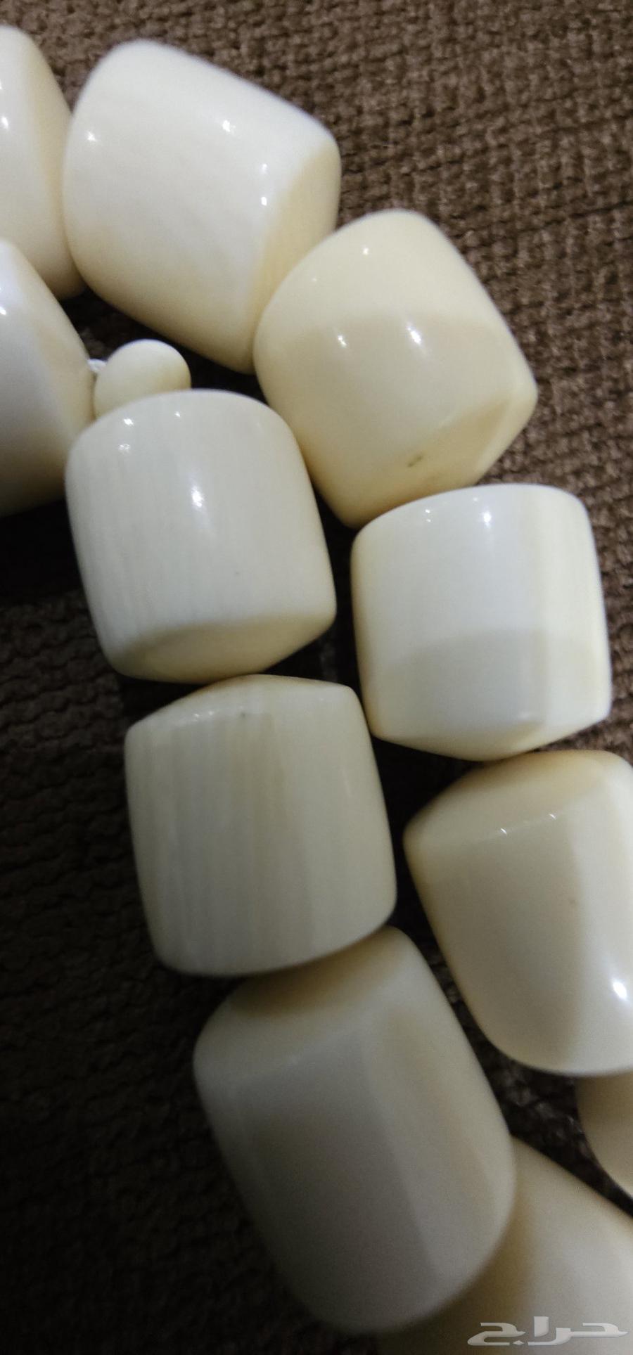 سبحه عاج قديمة قص برميلي - الرياض64491986387458114