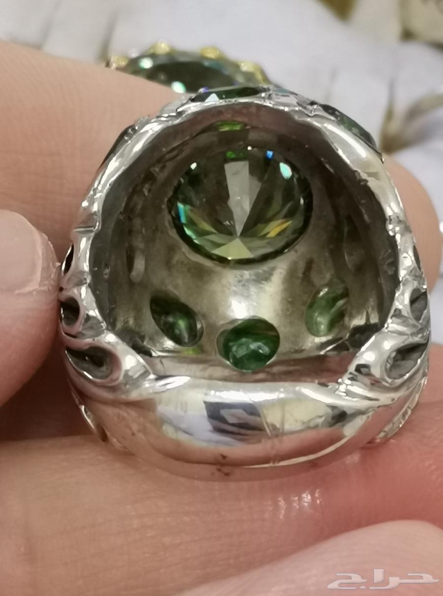 موزونايت صلابة الالماس تطعيم زفير وزبرجد64489100785795113