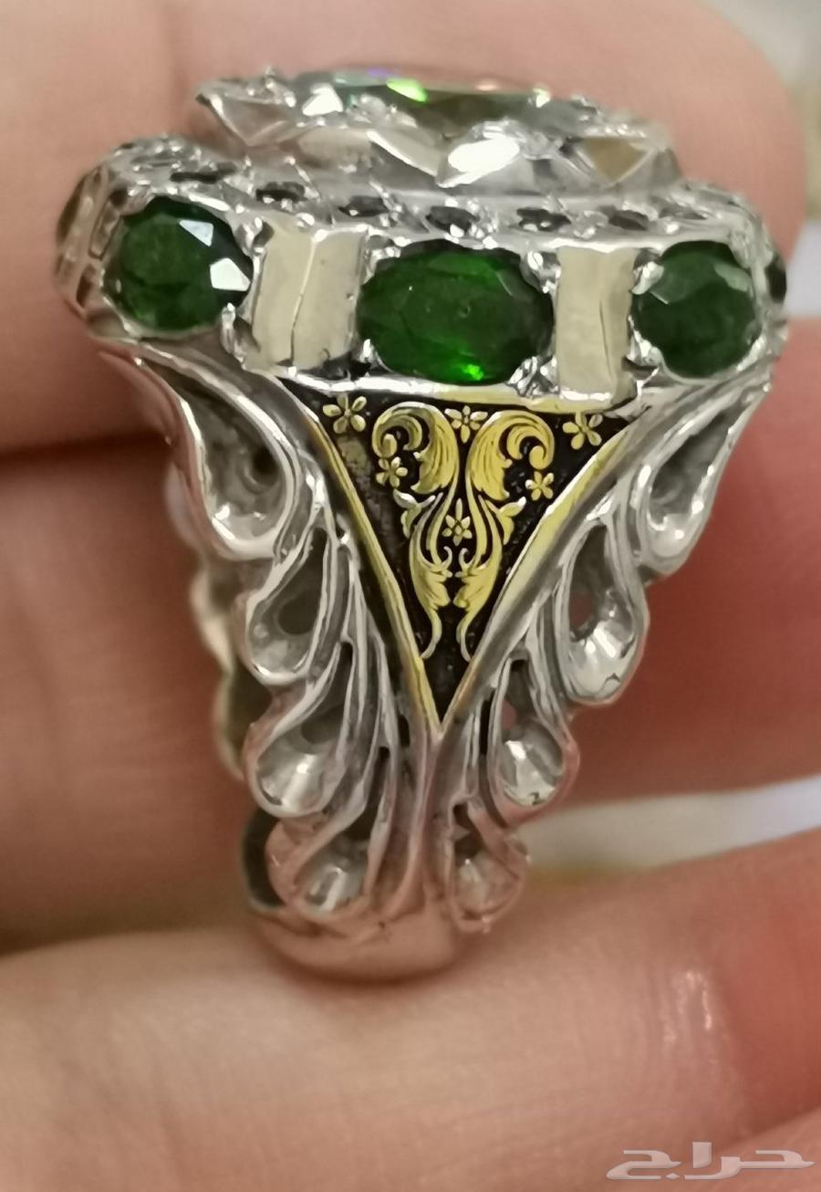 موزونايت صلابة الالماس تطعيم زفير وزبرجد64489100785795111