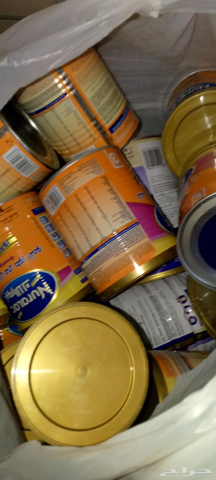 علب حليب فارغة لاصحاب المعمول الدوسري64486924128515111