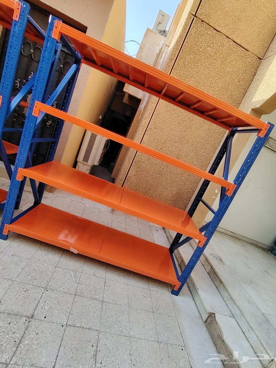 يوجد رفوف بقالة صيدليه ومستودعات تخزين جديد وبسعر مناسب64487278216321112