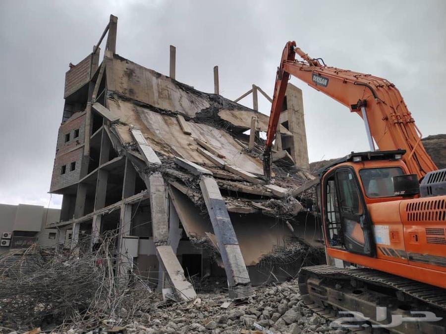 أعمال هدم وازالة المباني وجميع أعمال الحفر64546158653826112