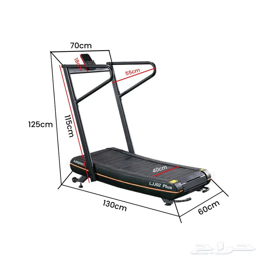 عرض خاص سير رياضي غير كهربائي جهاز ركض تريدمل جهاز كارديو64502255040258114