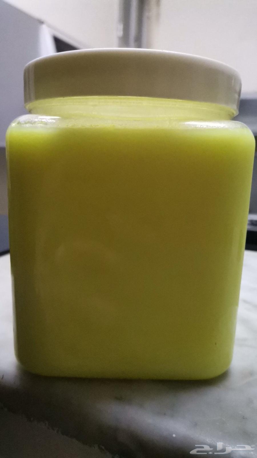 للبيع سمن ماعز بلدي سعر الكيلو 150 ريال64502720902401110