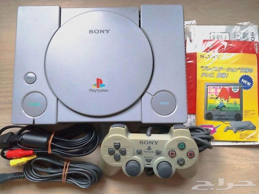 Playstation 1 شبه جديد للاساطير64501021544195110