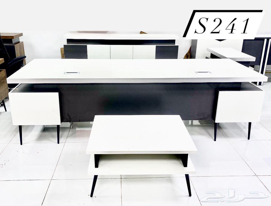 اثاث مكتبي جديد مكاتب مكتب طقم مودرن فخم ورك ستيشن متوفر64500951508099112