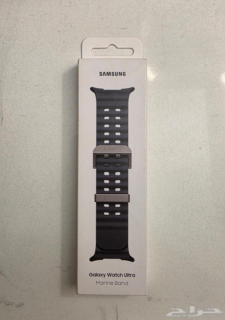 عرض خاص سوار حزام ساعة سامسونج الترا سليكون رمادي غامق64496350627842113