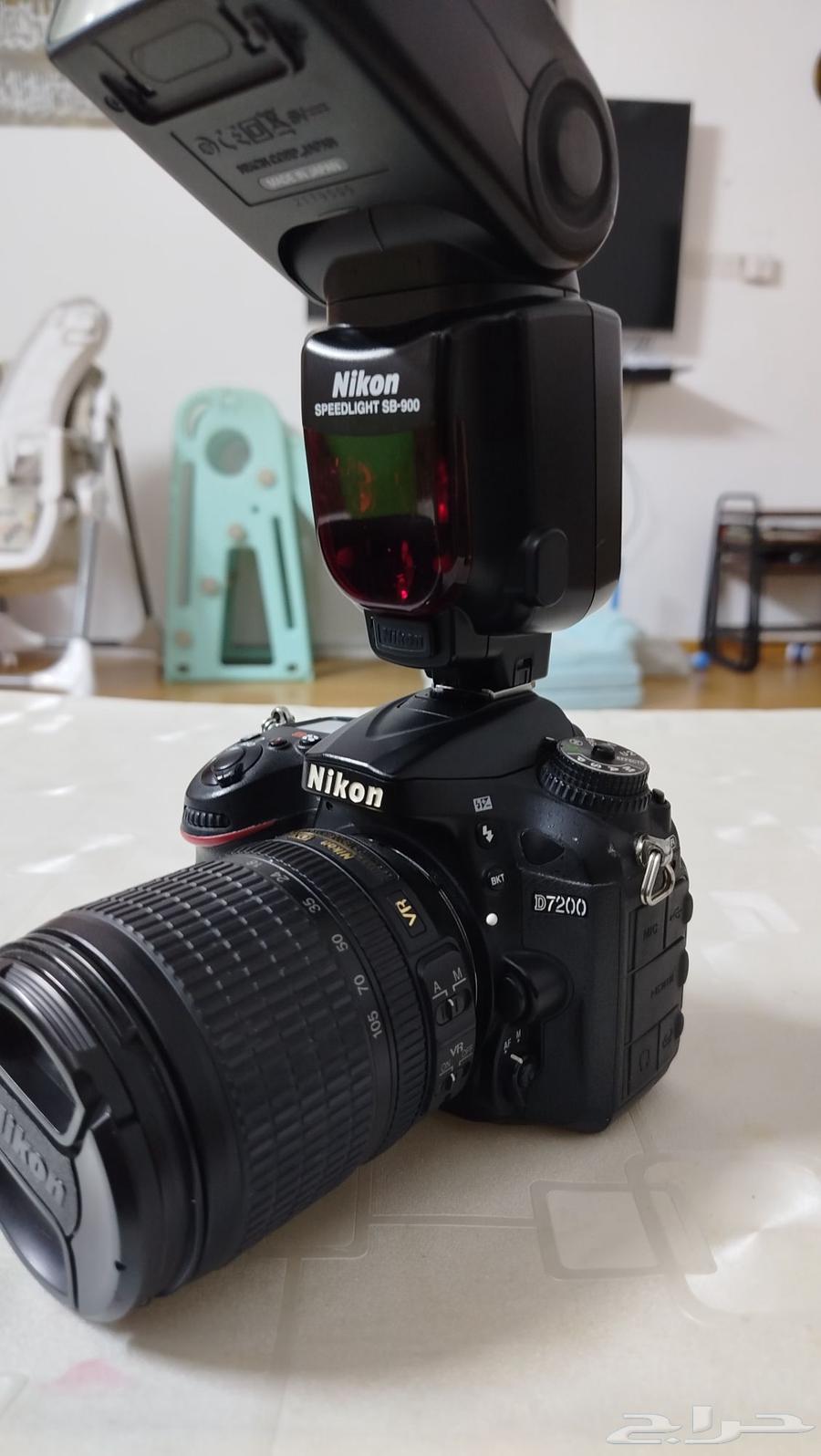 كاميرا نيكون D7200 للبيع عاجل64502584036226110