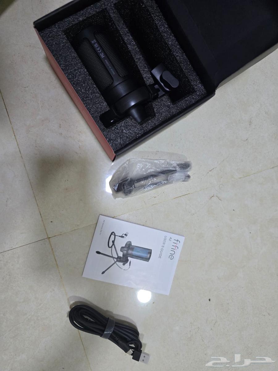 Fifine microphone and new mixer64501451335939111