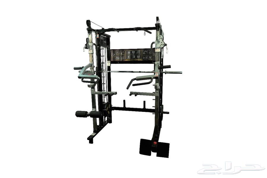 جهاز تمرين سمث وكيبل 7 في واحد المتكامل اثقال64495050039043111
