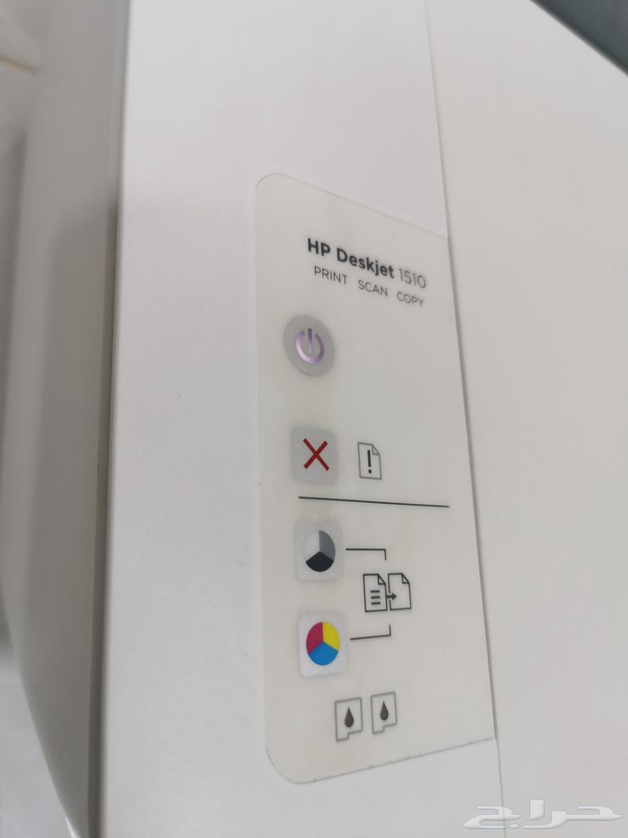 طابعة اتش بي hp deskjet 1510 ملونه نظيفة جدا إستخدام بسيط64502199428097114