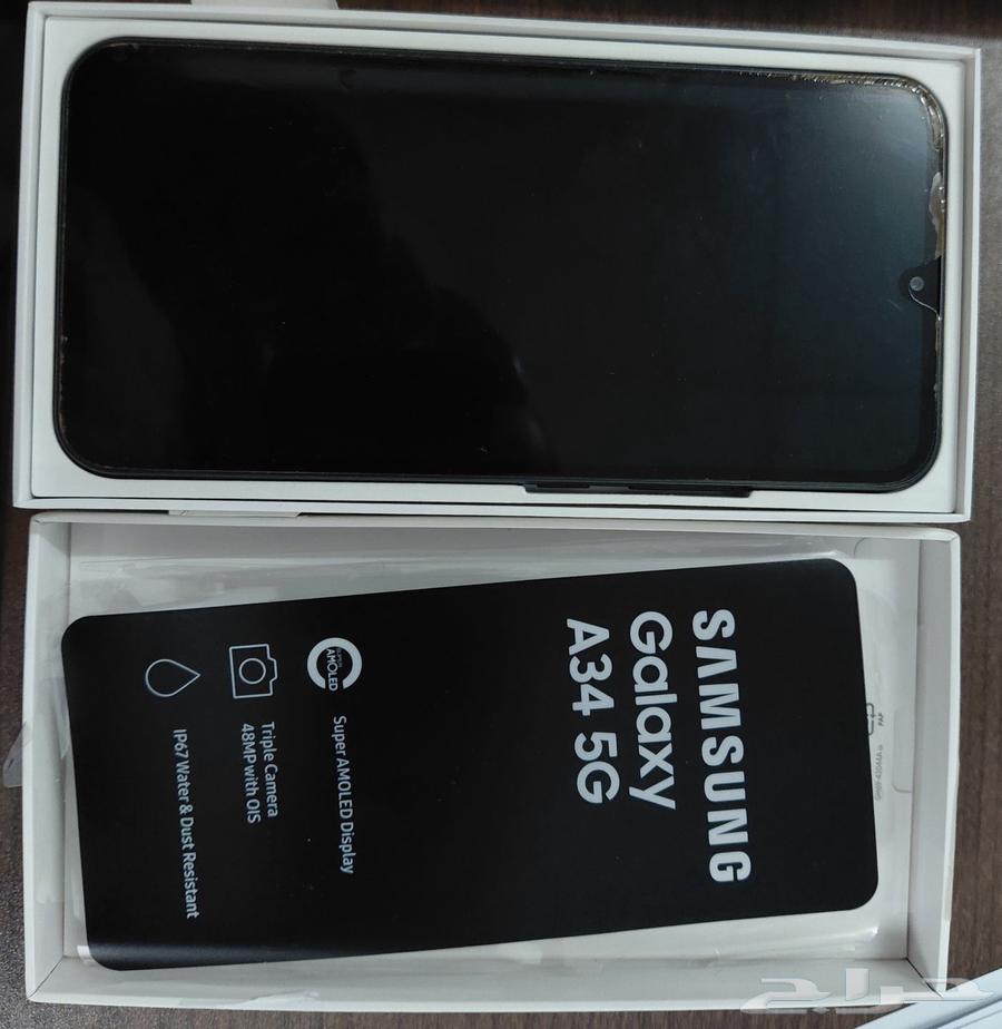 جوال سامسونج A34 5G نظيف جدا64496876132739111