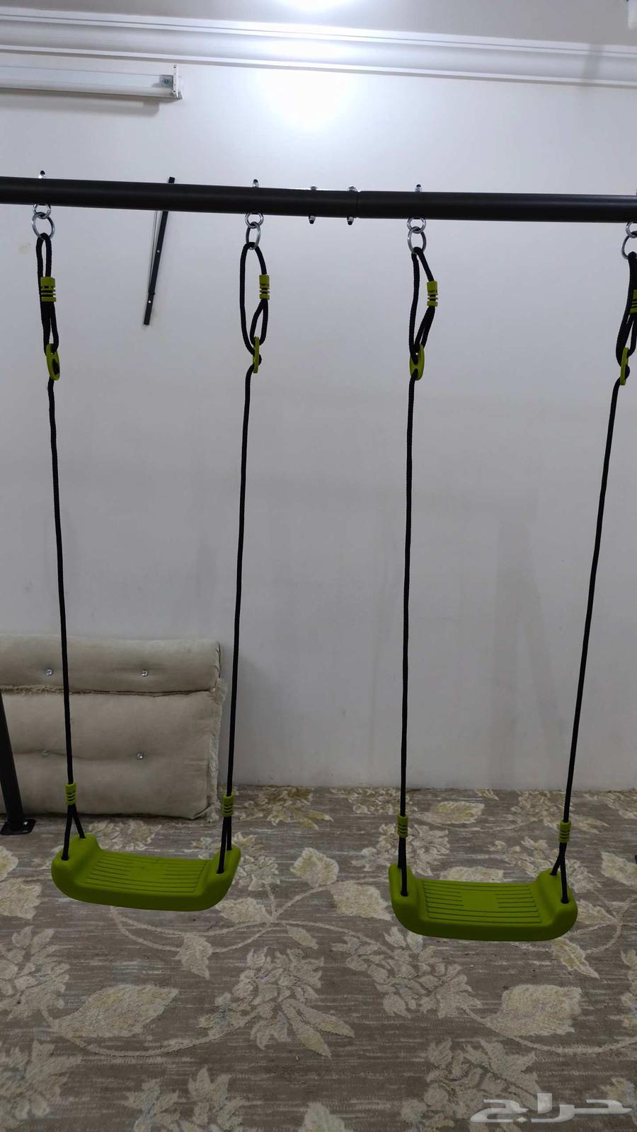 Strong and durable iron swing for two children, bought for 600, selling for 40064499284260738112