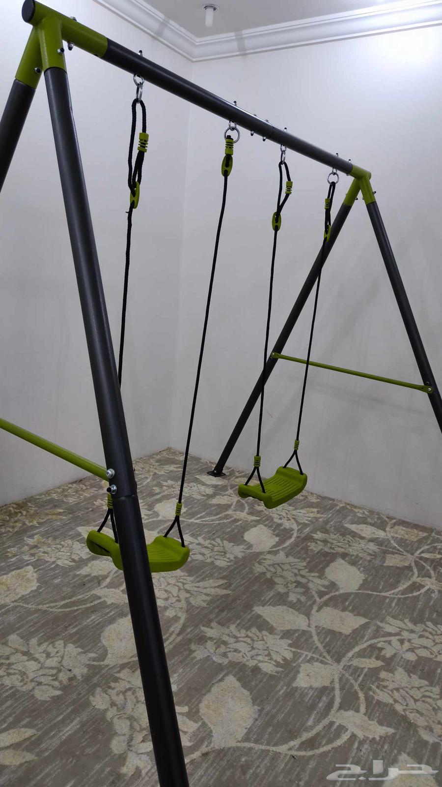 Strong and durable iron swing for two children, bought for 600, selling for 40064499284260738111