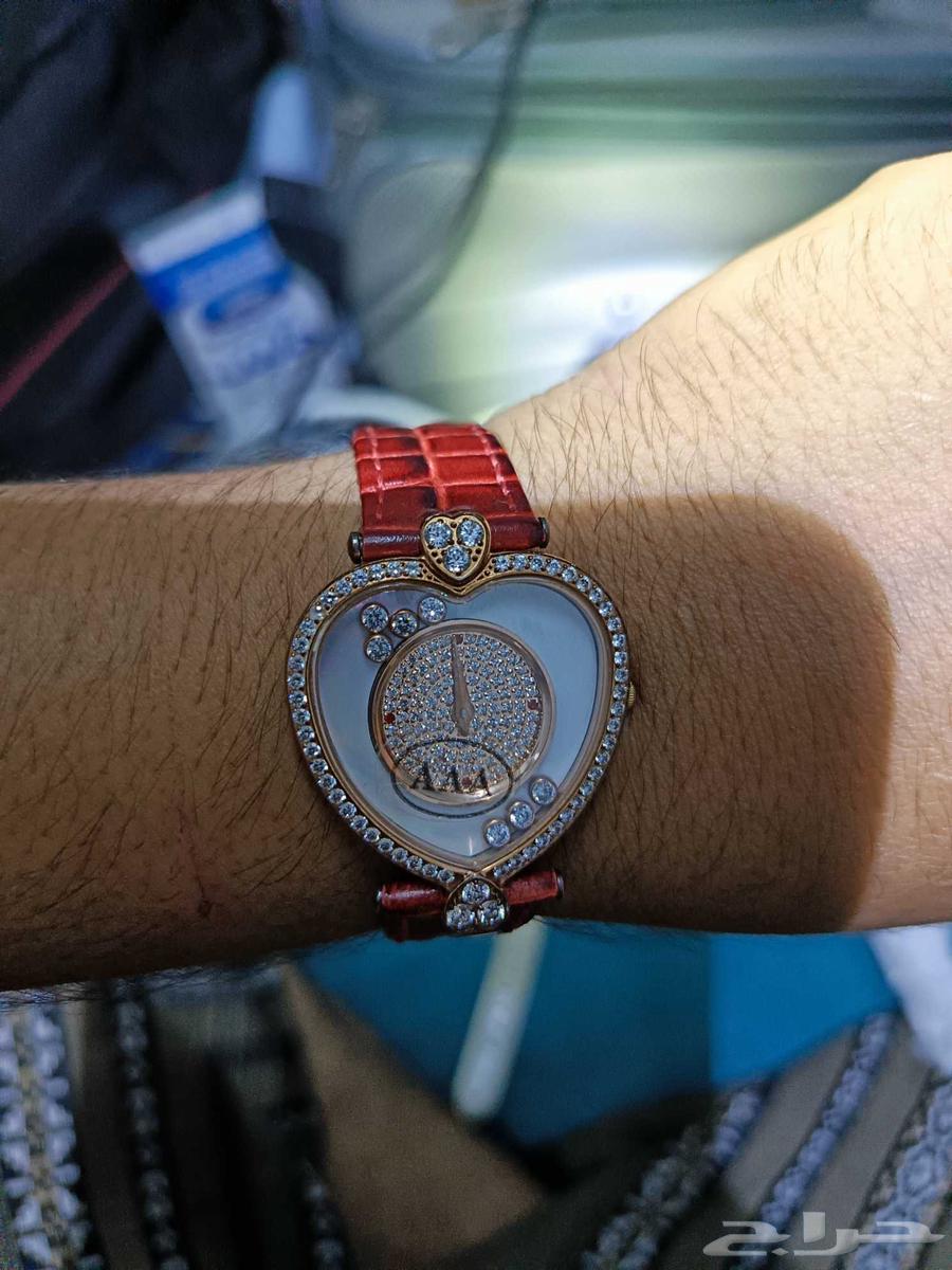 ساعة نسائي سويسري شبة جديدة من شركة شوبارد هابىي سبورت64501604175489110