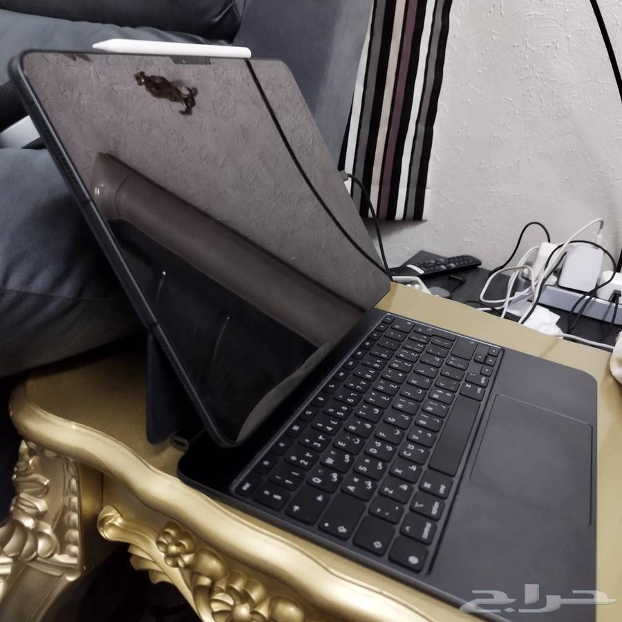 ايباد برو 13 انش m4 Ipad pro مع اكسسوارات ماجيك كيبورد وقلم64495475214595110