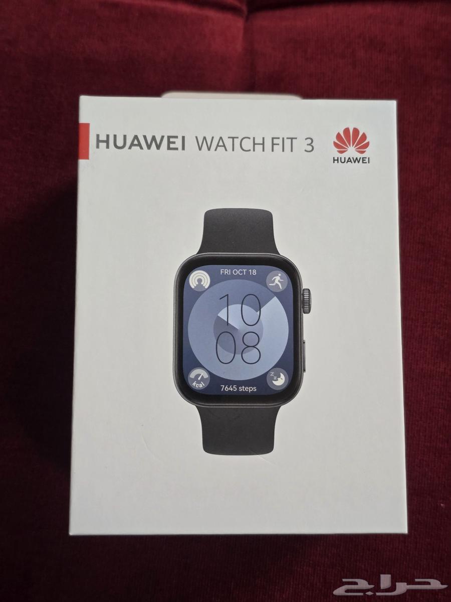 ساعة هواوي فيت 3 جديد64495611110531110