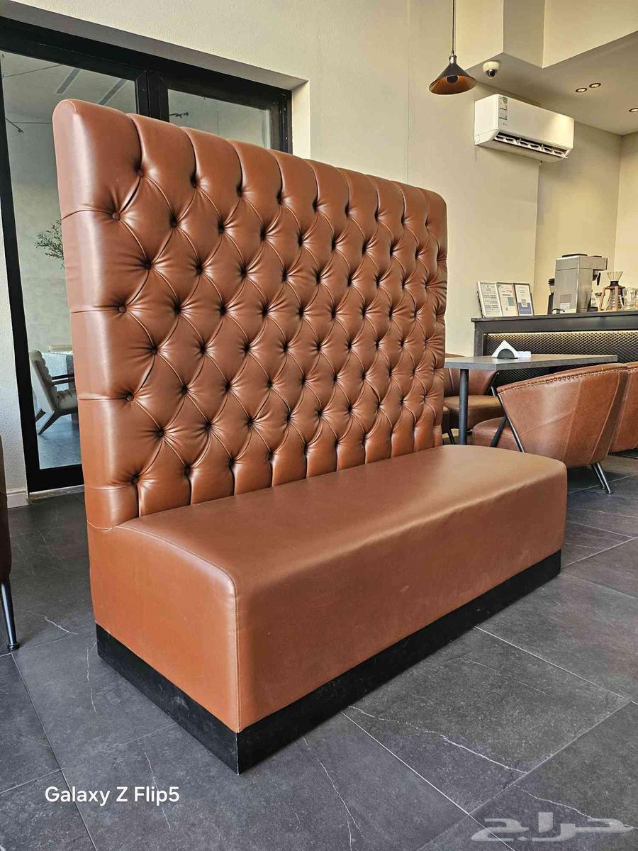 عدد 2 كنبه جلد طول الكنبه 150 سنتي عمق الجلسه 52 سنتي64501409238786111