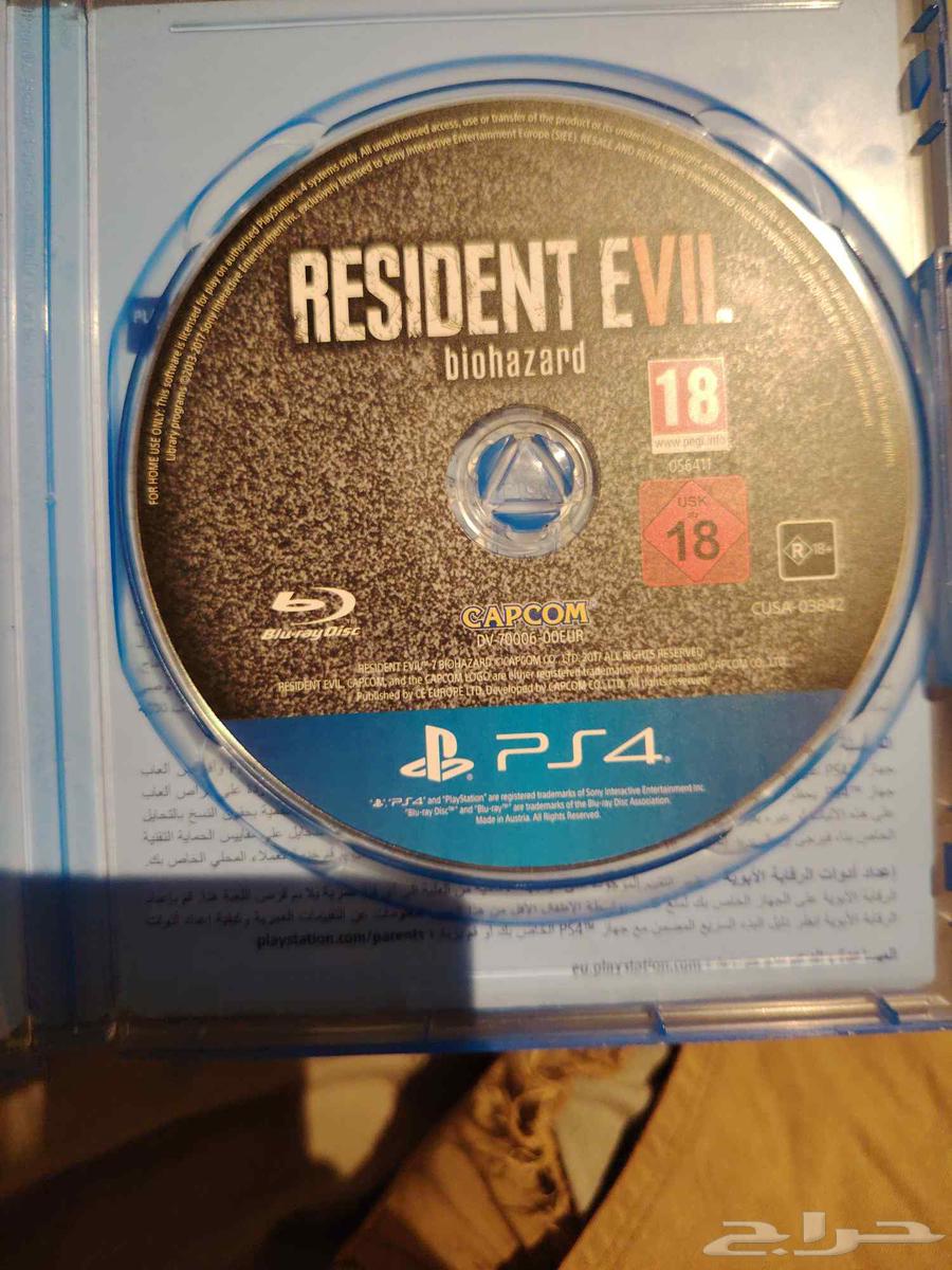 شريط Resident evil 7 Biohazard للبيع وا استبدال64499284286723111