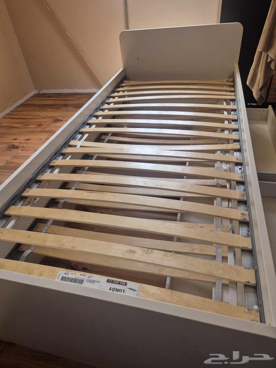 سرير ايكيا ابو نفر مع ادراج تخزين مع ليانه64495145659521110