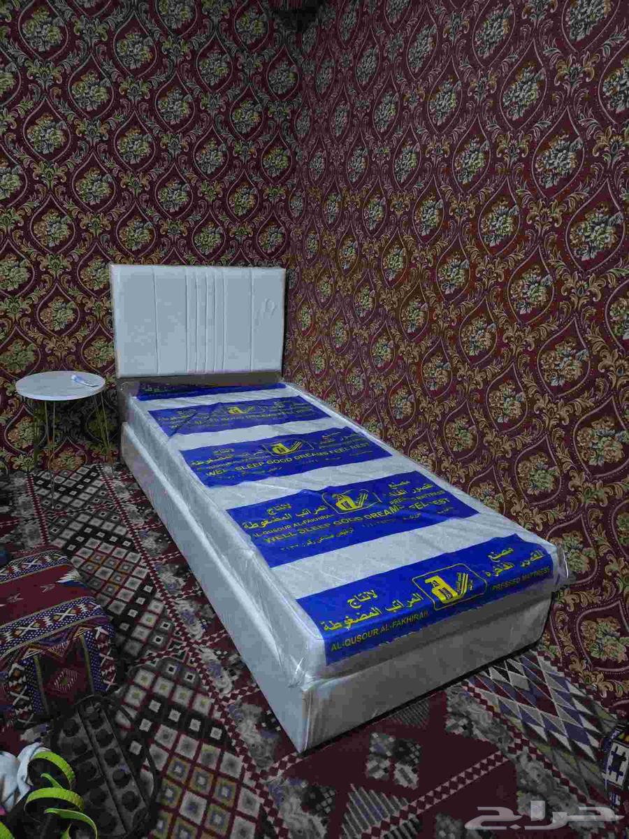 سرير بكس نفر واحد قماش جلد كلو النو موجود جديد64499870238977110